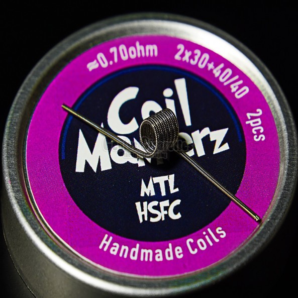 Coil Mannerz MTL Half Staggered Fused Clapton 0.7ohm 